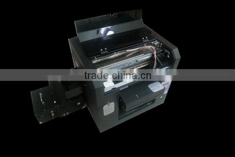 Digital a3 size 6 color mobile cover printer embossing effect from China factory