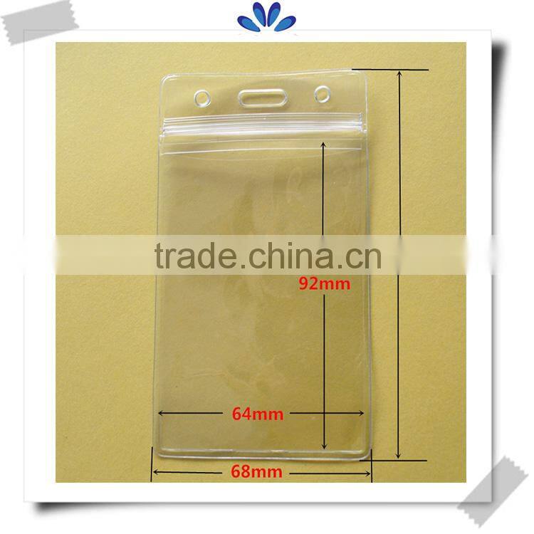 Cheap bulk clear plastic card holder for promotion sale