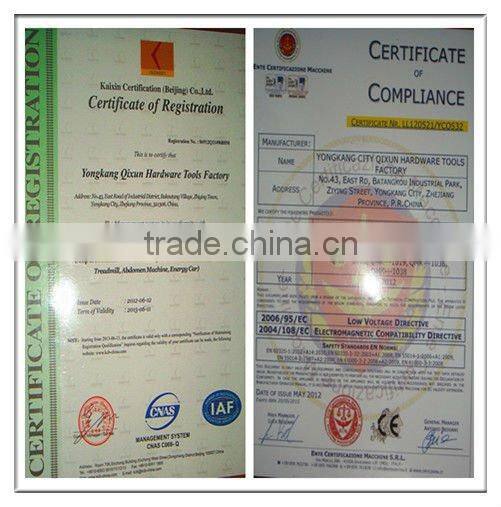 1.5hp treadmill with taiwan motor with CE certificate