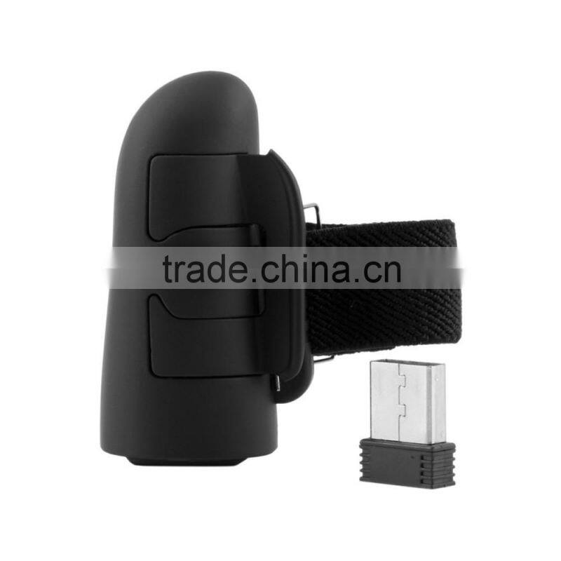 Universal 2.4GHz USB Wireless Finger Rings Optical Mouse 1200Dpi For All Notebook Laptop Tablet Desktop PC