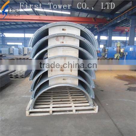 Hot dip galvanized Corrugated steel drain pipe