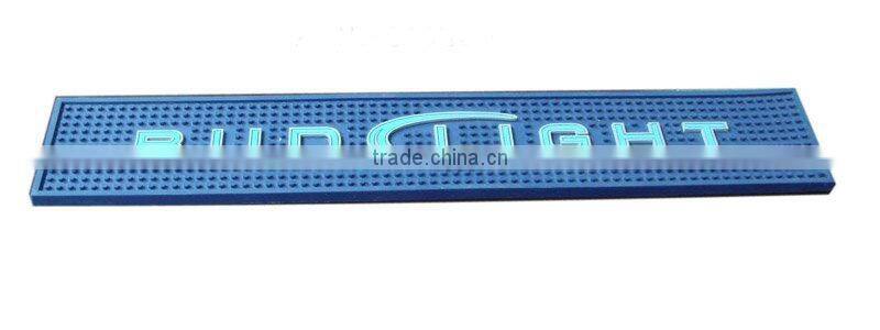 2016 China factory custom pvc bar mat