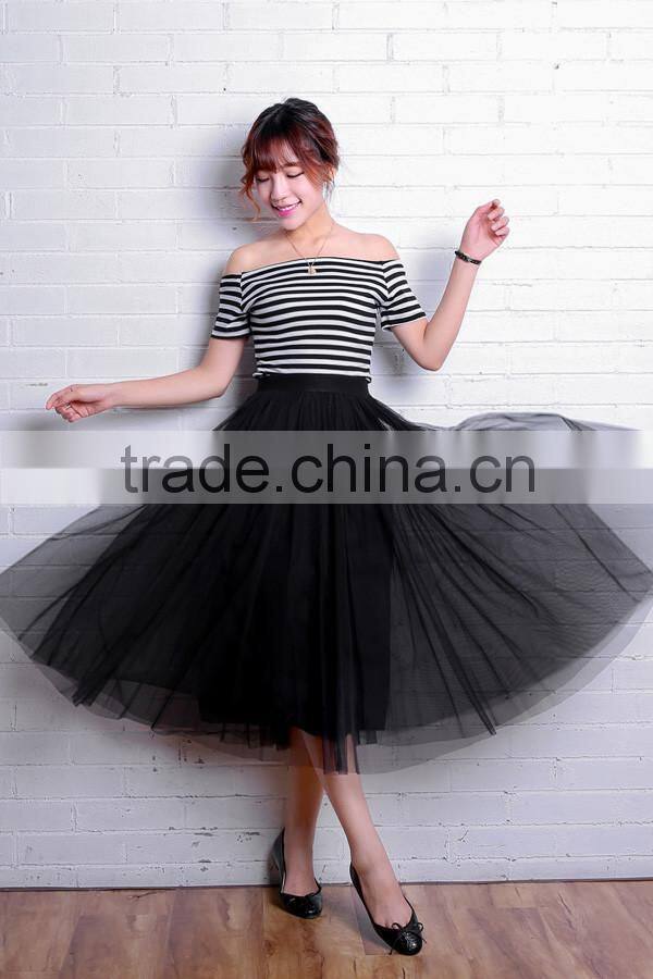 nylon dull for wedding dress American mesh fabric