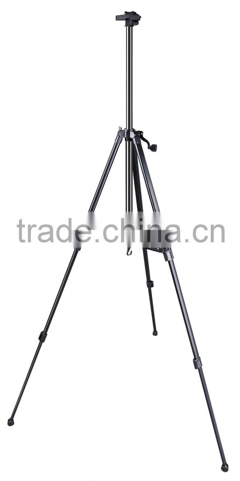 Hot Selling Metal Portable Aluminum Tripod Artist Easel For Painting