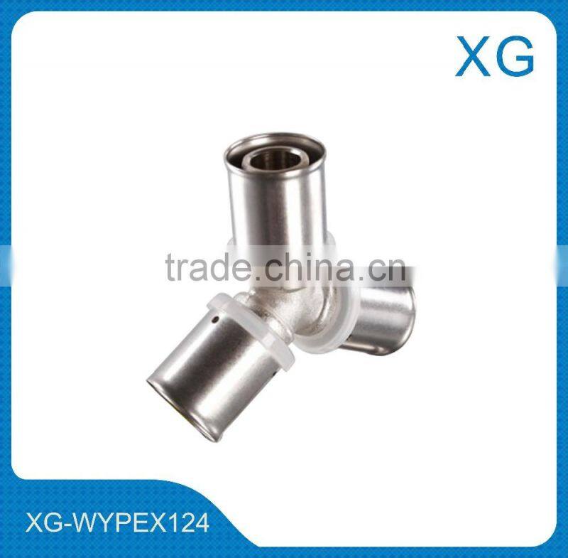 Brass compression fittings for multilayer pipes/Screw Fittings Equal union/socket in Brass for Multilayer Pipes