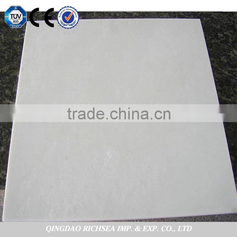 Crystal white marble tile