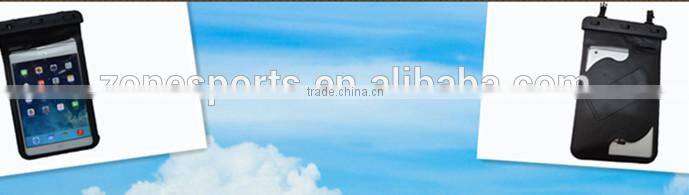 2014 popular waterproof bag with adjustable sling LOGO Can printed on the clip for mini tablet pc