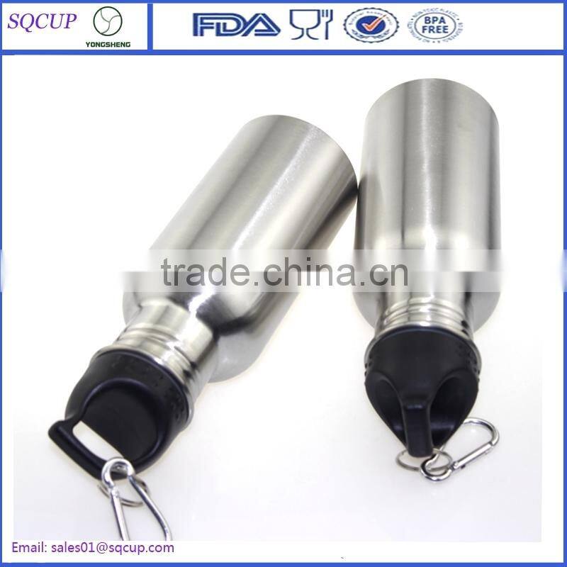 China made 750ml stainless steel water bottle, stainless steel sports bottle, food grade stainless steel sport water bottle
