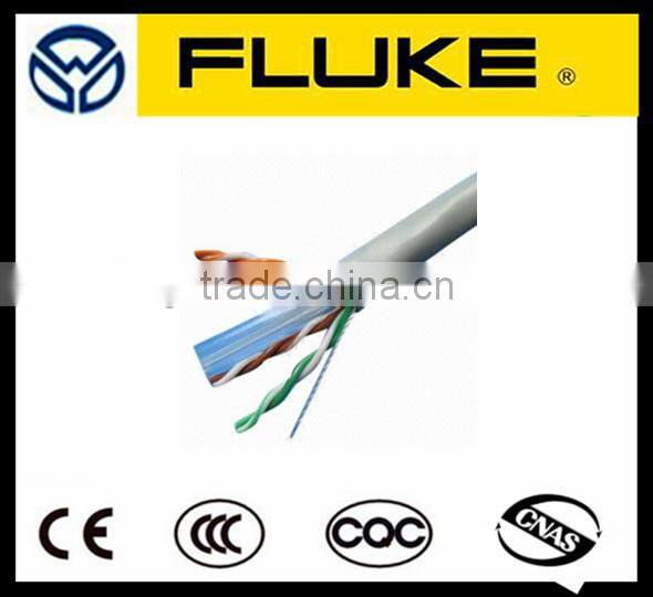 CE Eco-Friendly LAN Cable CAT6 UTP LAN Cable Go Green CCA CCS Solid Type