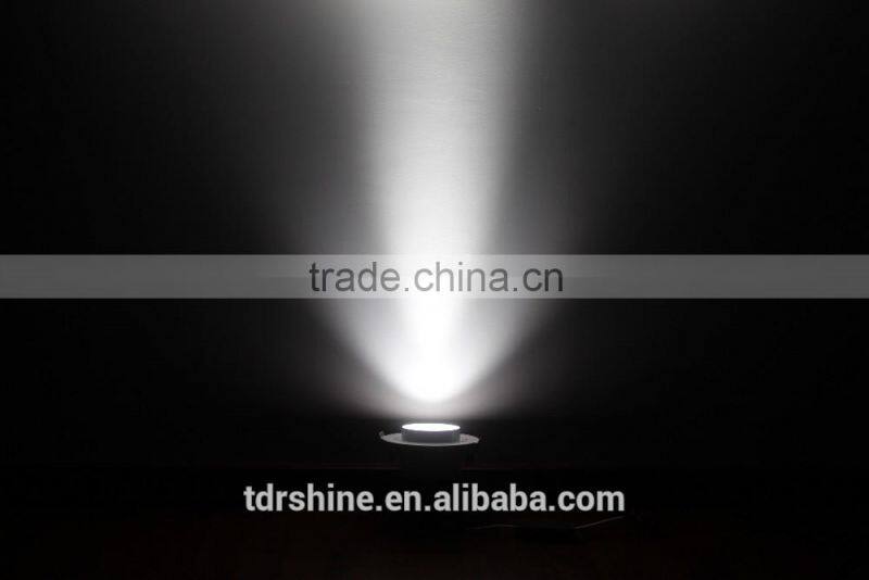 360 degrees rotatable light guide post 15/24 degrees Reflector Round Ceiling light 10w 20w 30w 40w
