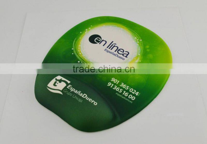 Silicon Mouse Pad With Gel Wrist Comfort Soft Support PC Notebook Laptop