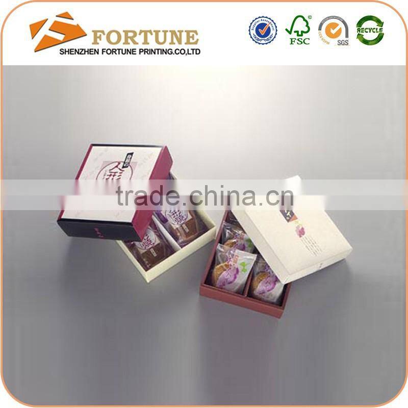 High Quality Craft Paper Box For Cake Packaging, Alibaba Wholesale Paper Moon Cake Box
