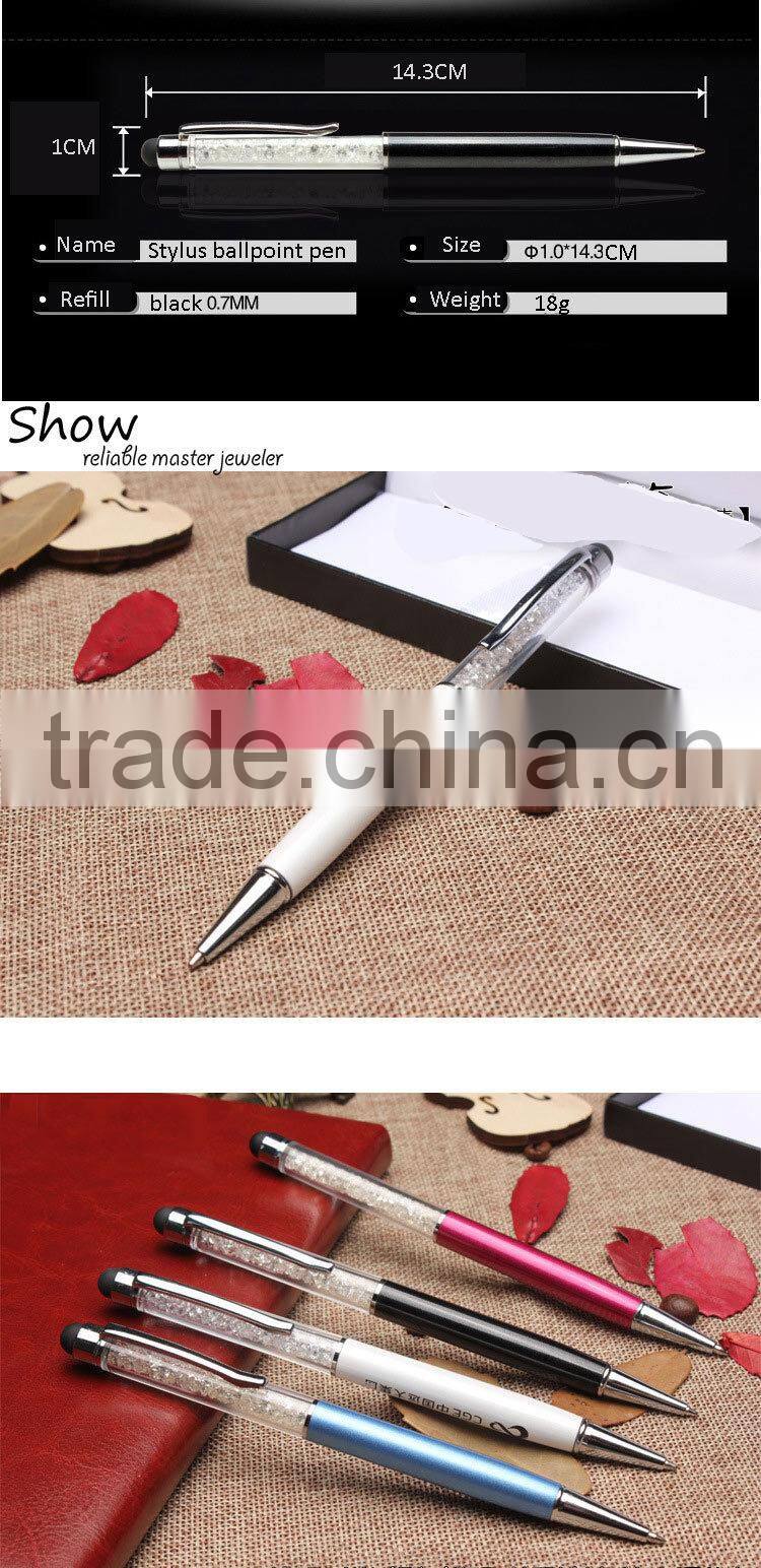 Special gift set with high quality power bank 10000mah,crystal usb memory stick and crystal ballpoint pen