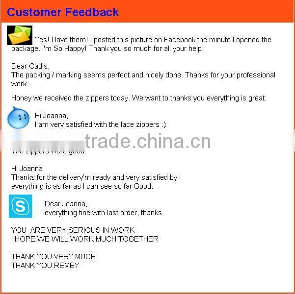 Wholesale #5 open end fancy style cheap price plastic zipper