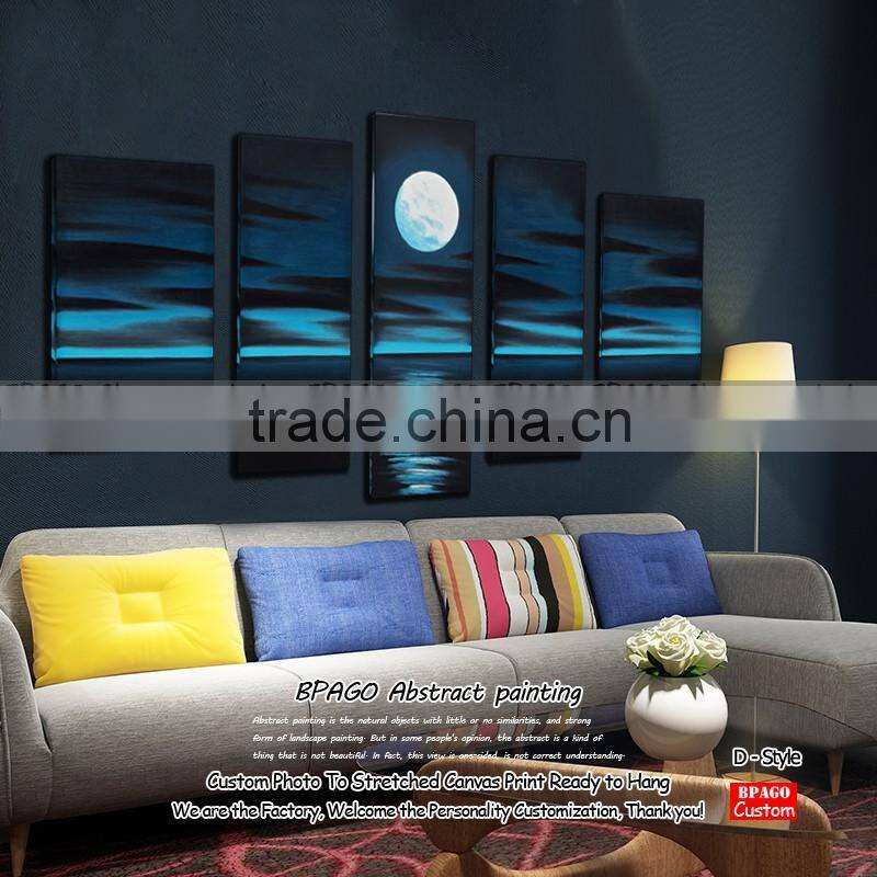 Best interior paint landscape painting wall decor for living room