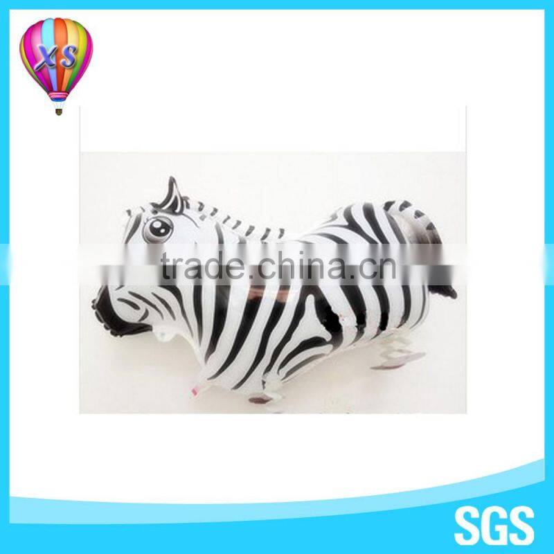 China factory walking pig foil balloon with customer required helium balloon for children's toy or party needs