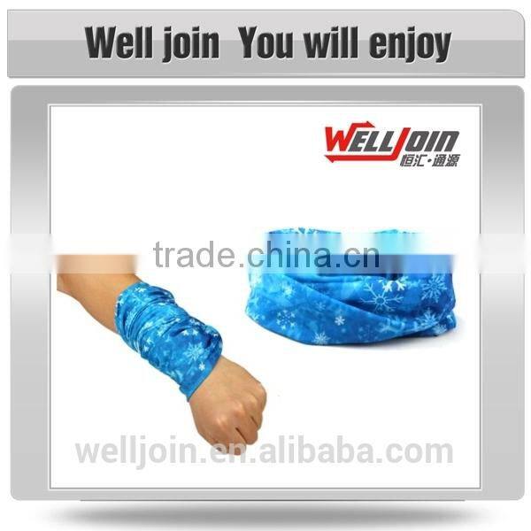 Custom Printed Logo Seamless Tubular Headware Multifunction Bandana