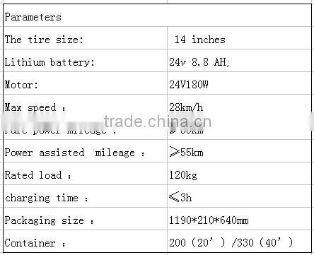 mini bike bicycle 2015 new style 14" 180w foldable electric bike , power assitant bicycle , bicycle