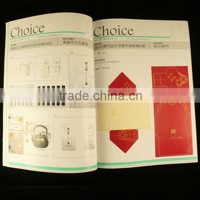 Colorful personalized brochure