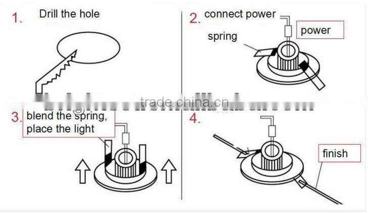 7W ceiling lighting,cob ceiling lighting,cob down light