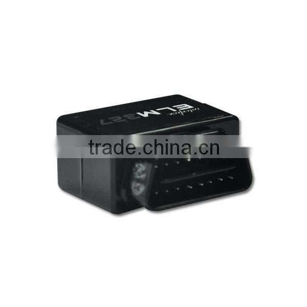 2016 Fast Shipping Super Mini ELM327 Bluetooth Interface V2.1 OBD2 II Auto Diagnostic Tool ELM 327 Work ON Android Torque/PC