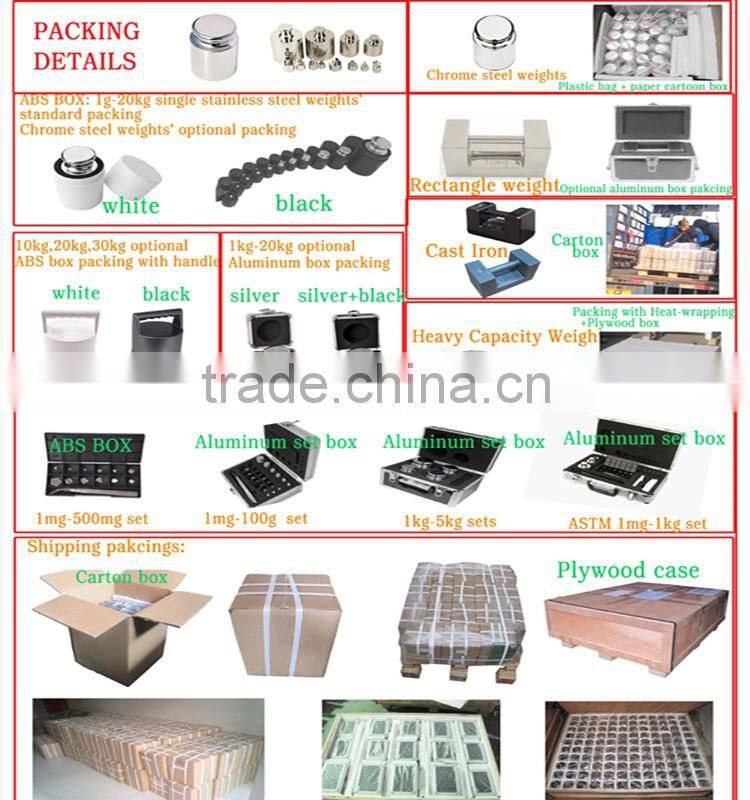 M1 cast iron weights, 1000kg test weight, 1 ton test weight