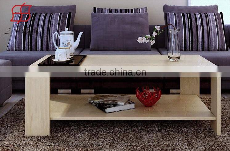 wood modern coffee table/ particleboard coffee table/MDF coffee table