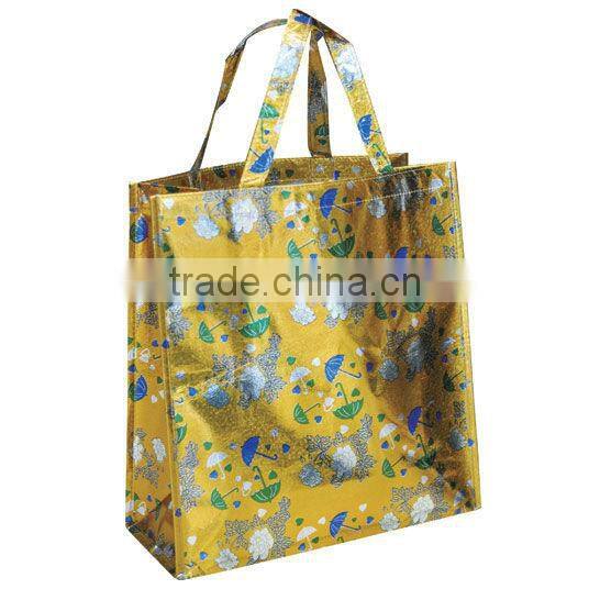 Catty non woven with metal colour lamination