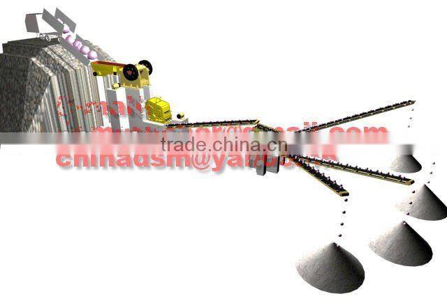 Professional Export Hunan stones production line