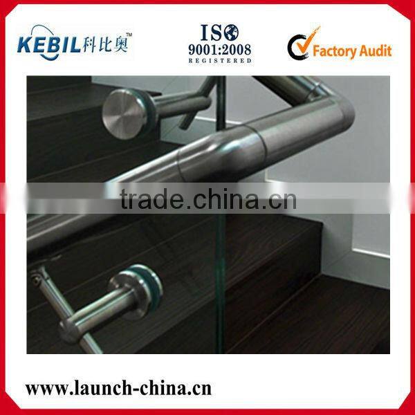 steel tube corner connectors for balcony / terrace deck railing baluster