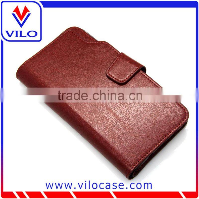 wholesale mobile phone case Wallet Photo Frame PU Leather Case For HTC M9 With Stand Card Holder Phone Case