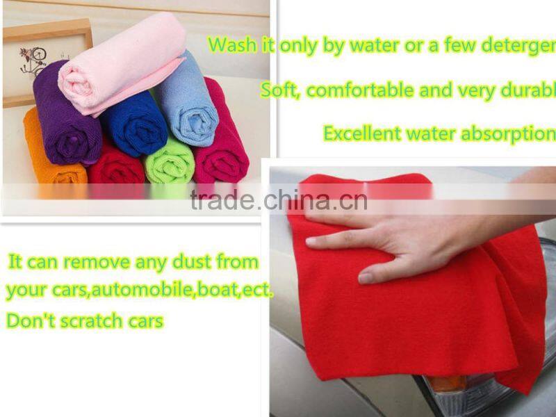 Strong Absorbent Magic Fleece Towels For Car