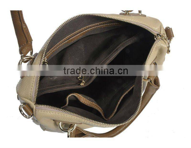 New Fashion! Elegant Lady Genuing Leather Small Handbag! Hot Style 2012!