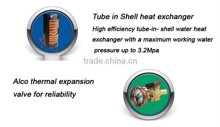 Customized For Euro Extremely Cold High Efficiency Air Source Low Temperature EVI Heat Pump With High COP Under 25'C - Split