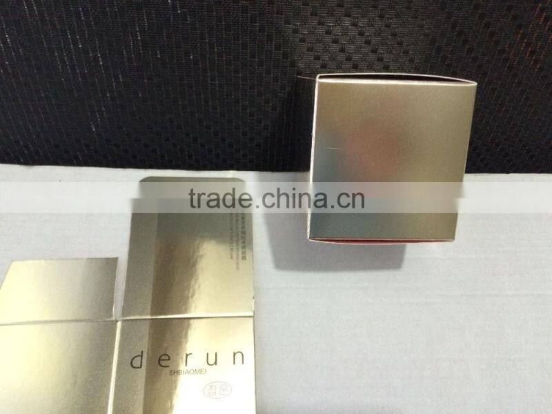 fashion printed paper box for skin care cream package cosmetic paper box