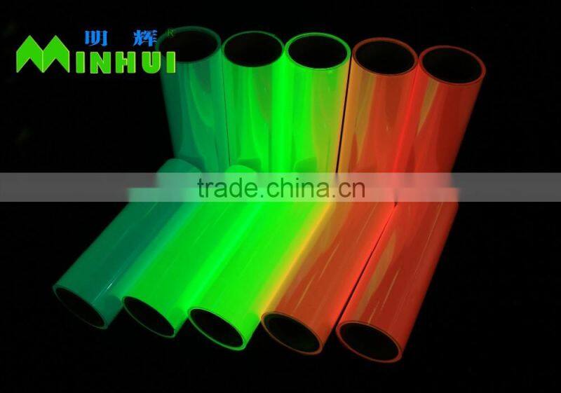 glow film/glow vinyl/glow in the dark vinyl