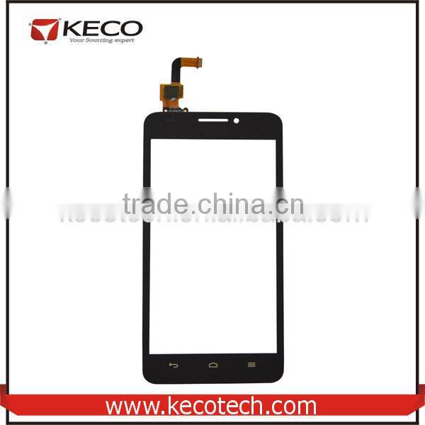 Mobile Phone Black Front Touch Screen Digitizer Replacement For Huawei G620 8817L