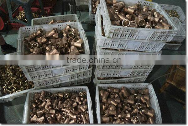 WD-1302-2 Bronze Y-Pattern Strainer Valve Hex Type