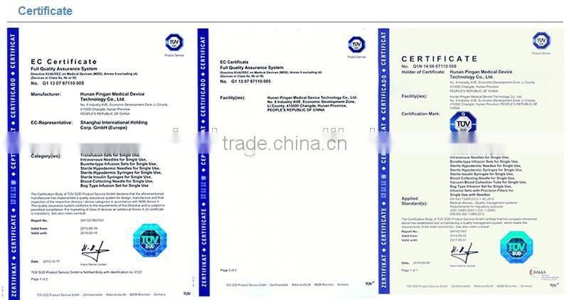 Disposable Syringe and Needle