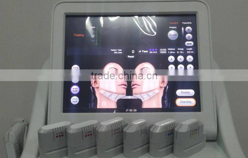 latest products in market face lift HIFU High Intensity Focused Ultrasound System