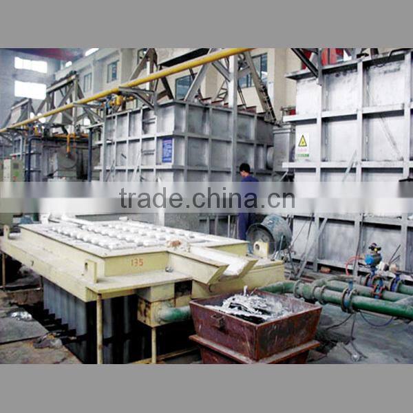 Crystallization of electromagnetic stirring