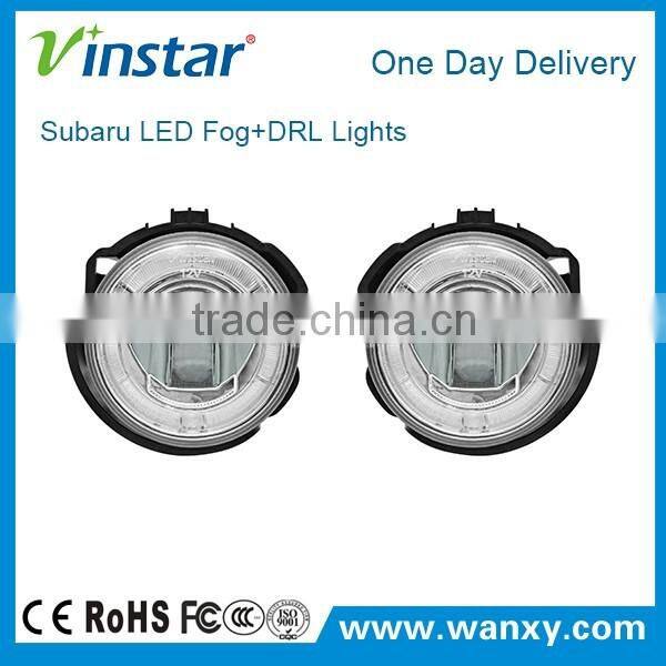 Vinstar patent product high powerl led fog light for Impreza WRX STI led daytine running fog lamp