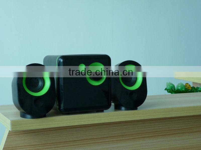 Cheap 2.1 Computer Speaker, 2.1 Mini Multimedia Speaker (YX-218)