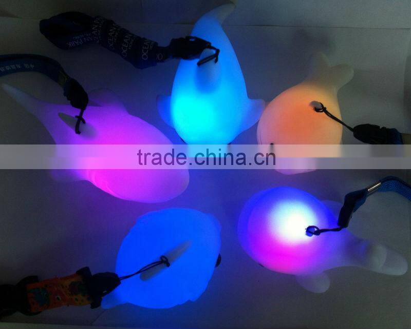 making sense led flashing keychain