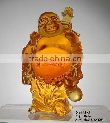 Wholesale Crystal Transparent Buddha Statues