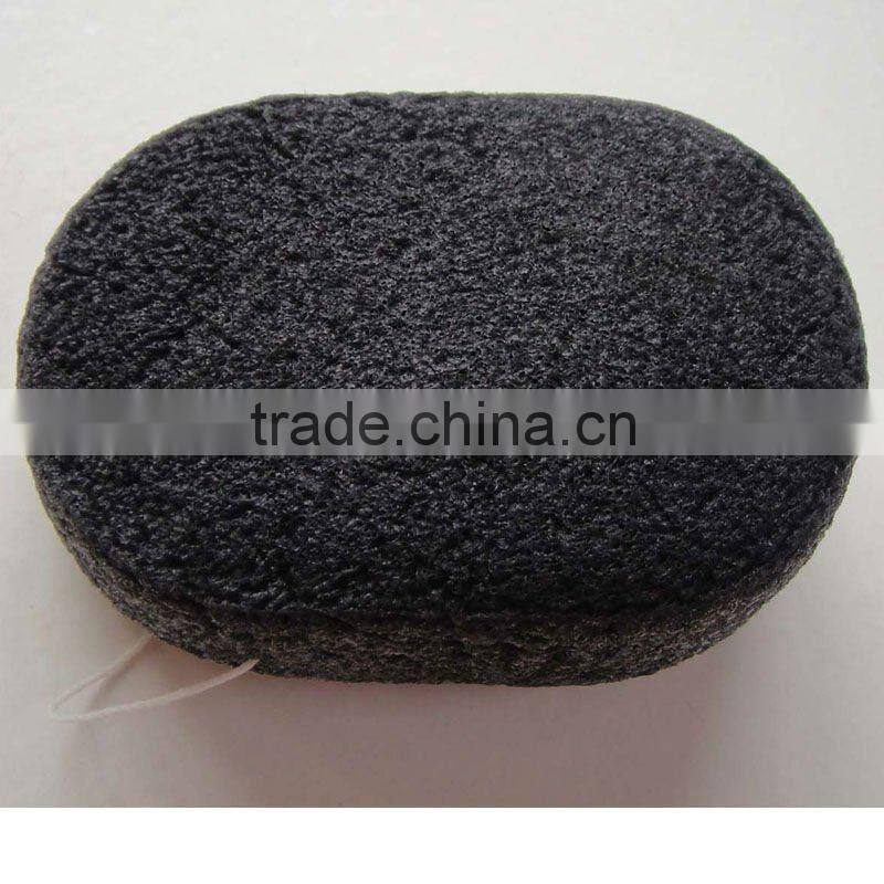 2012 most-popular heart shape nature konjac facial sponge , Konnyaku face puff