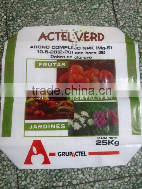 pp woven cement bag,fertilizer bag on valve