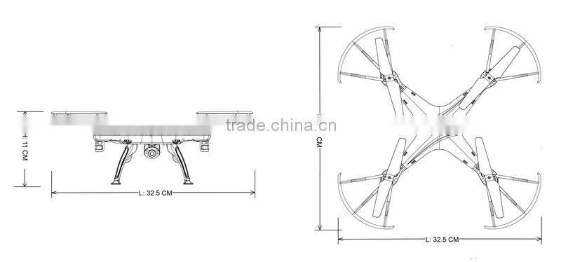 China manufactures drone 2.4Ghz 4ch 6Axis Gyro abs material quadcopter