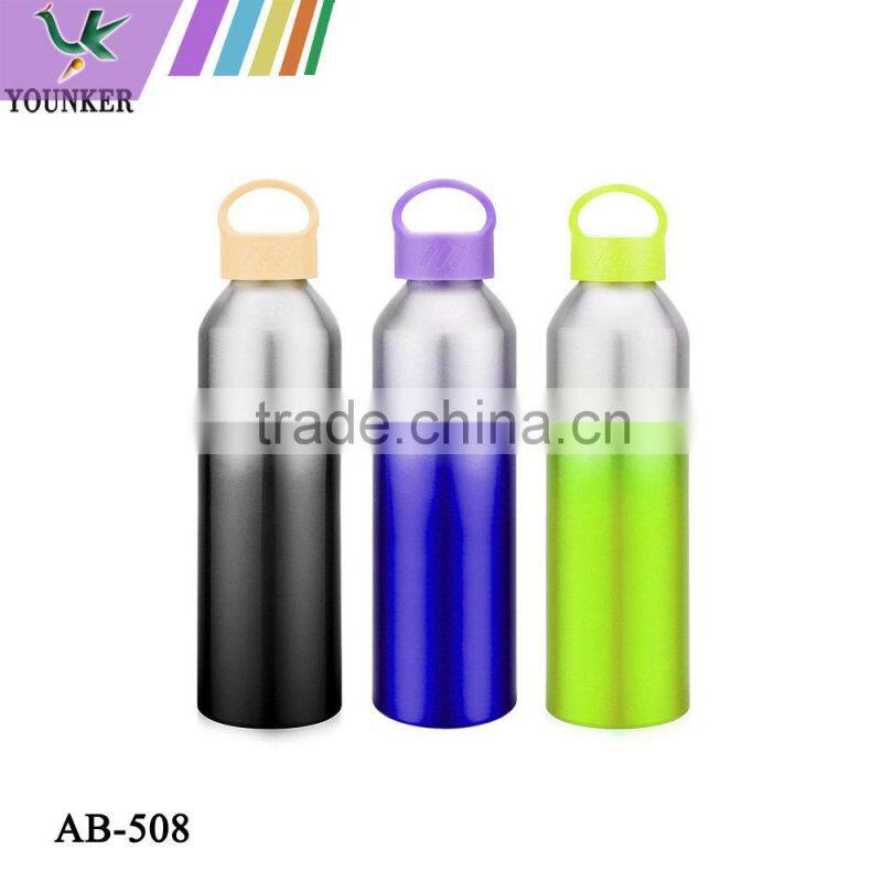 Aluminium sport water bottle/bicycle water bottle/outdoor travel bottle