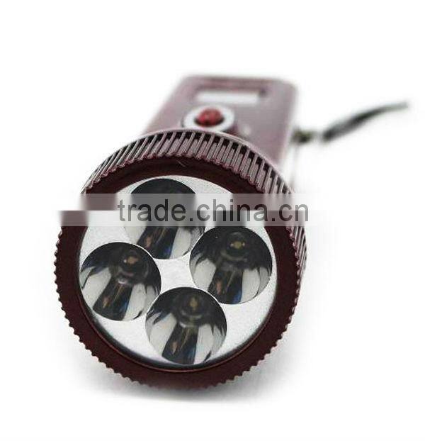 5 LED torch light rechargeable battery